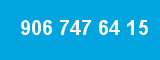 906 747 64 15 906 747 64 15